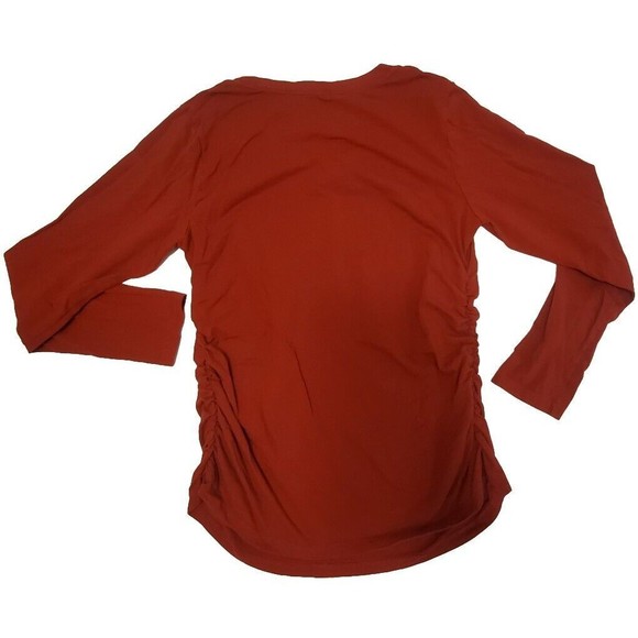 Disney Motherhood Maternity Mickey Mouse Long Sleeve T Shirt Sz L - Picture 2 of 10